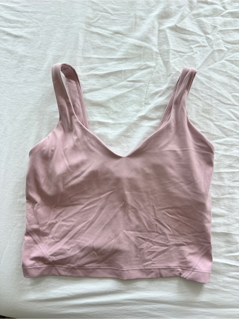 lululemon athletica Light Pink Tank Top